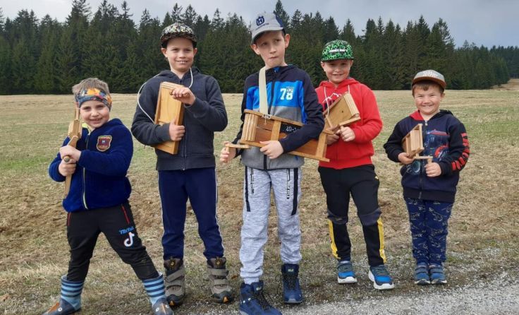 Die jungen Ratscher wurden sehr herzlich empfangen. (Foto: privat)