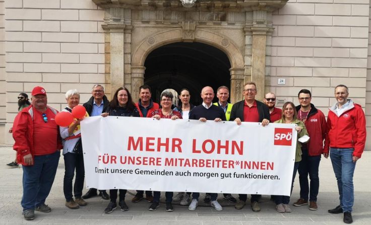 Die Gewerkschaften freuen sich über erste Erfolge der Kampagne. (Foto: SPÖ)
