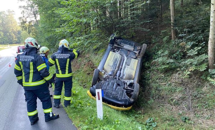 Die Kameraden der FF Neustift machten sich ein Bild von der Lage. (Foto: FF Neustift)