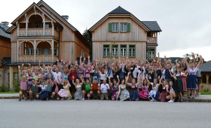 Hollerbergfest Helfer (Foto: FF Auberg)