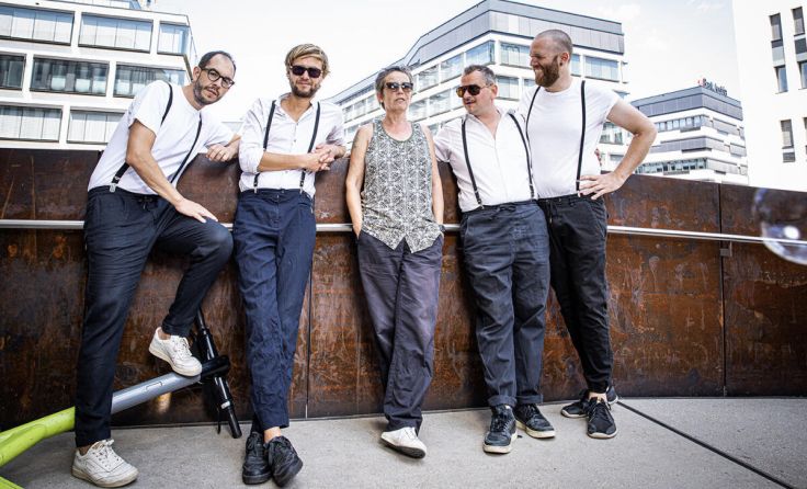 5/8erl in Ehr'n läuten den Frühling im Musikclub Lembach ein. (Foto: Astrid Knie)
