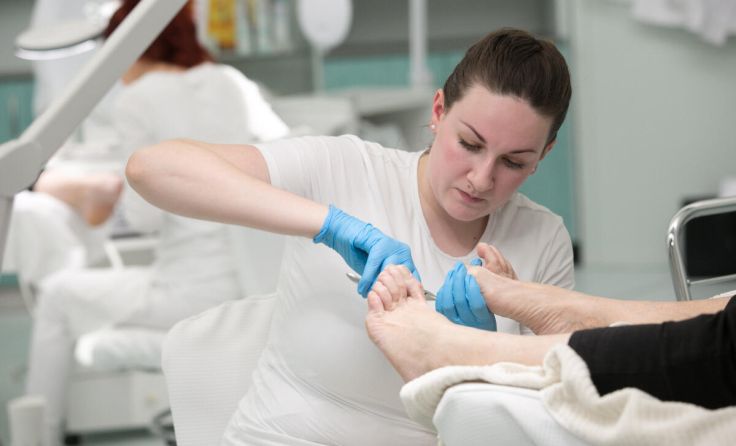 Alina Kaiser holte sich den Landessieg bei den Fußpflegern. (Foto: Cityfoto)