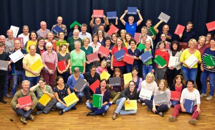 Die Chor-i-Feen bringen am 23. Juni die Arena Granit zum Klingen. (Foto: Chor-i-Feen)