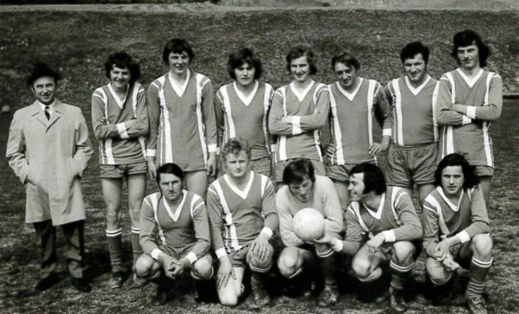 Mit Fußball hat alles angefangen, hier die Mannschaft aus dem Jahr 1972. (Foto: Union Oepping)