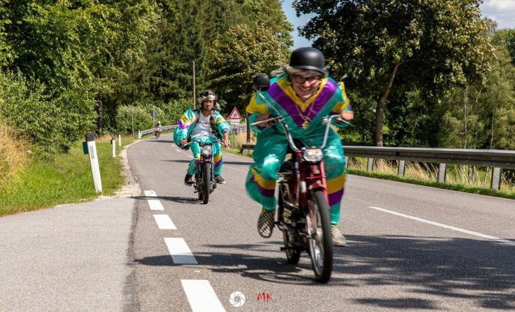 Mopedfahrer sind wieder im Oberen Mühlviertel unterwegs. (Foto: Markus Krenn)