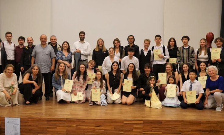 70 Streicher und Pianisten nahmen am 14-tägigen Sommerkurs teil. (Foto: Gahleitner)