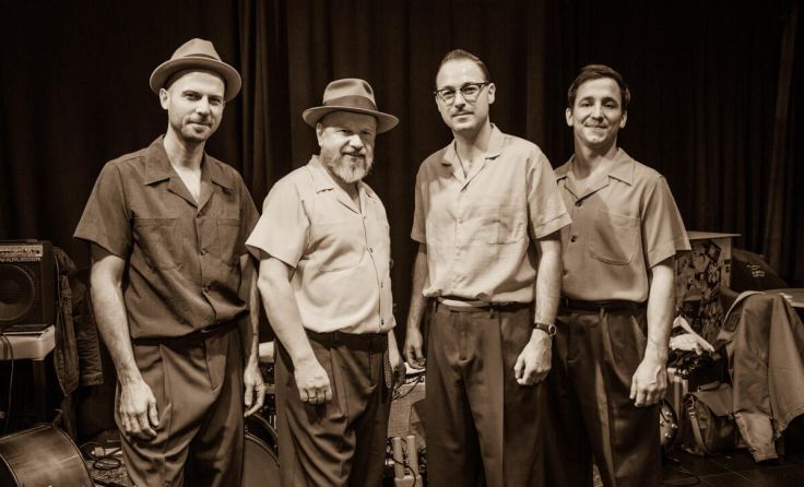 The Shakin‘ Suits treten beim Ortsplatz-Festival in Kleinzell auf. (Foto: Joe Vigerl)