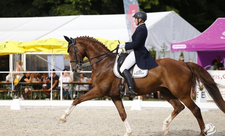 Petra Krinninger mit Luxano (Foto: Team Myrtill)