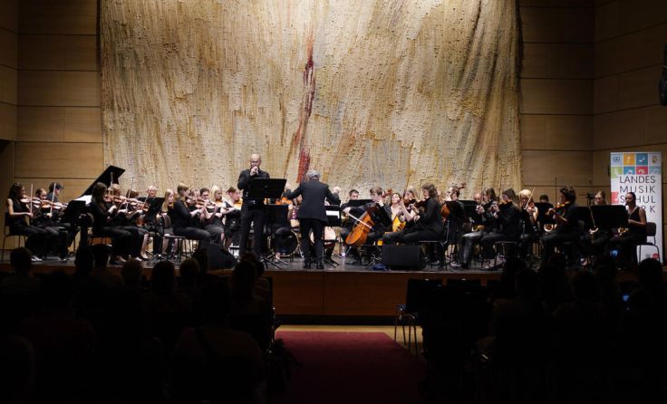 Die LMS-Bigband Brassaxess präsentiert ihr neues Programm. (Foto: bruha23 / Reinhard Winkler)