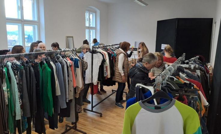 Tauschen statt kaufen ist angesagt. (Foto: Treffpunkt mensch&arbeit)