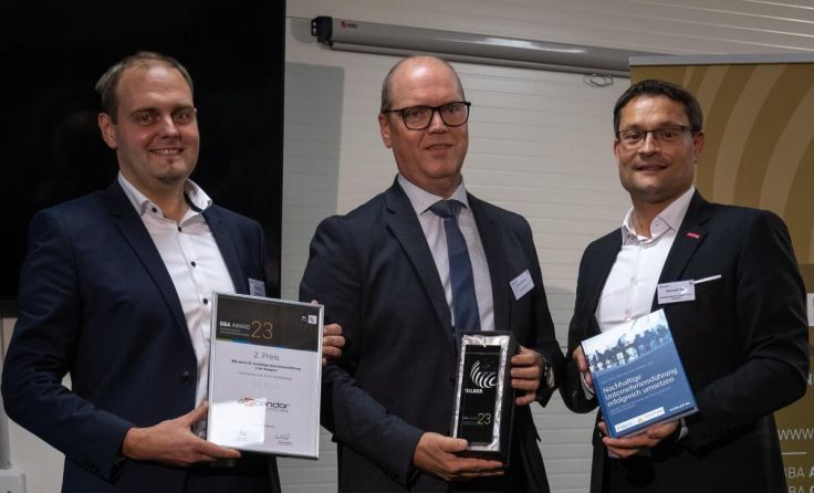 Zweiter Platz für die Firma Ascendor (Foto: BBA e.V)