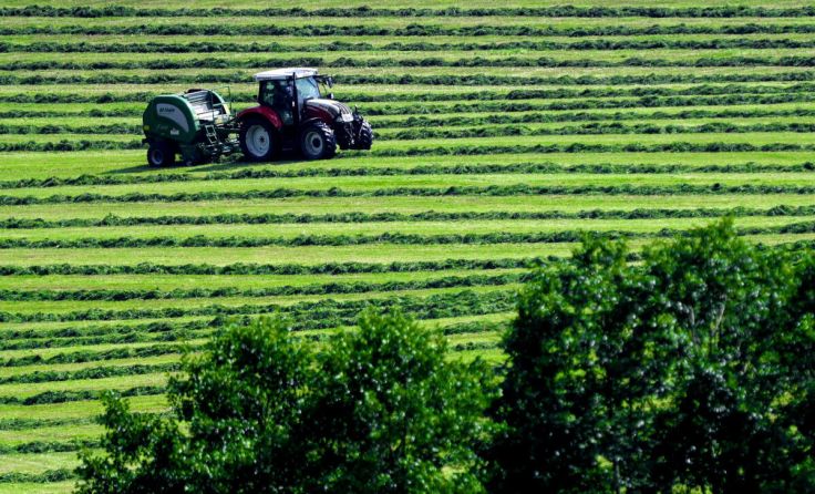 Landwirte gestalten die Landschaft. (Foto: Weihbold)