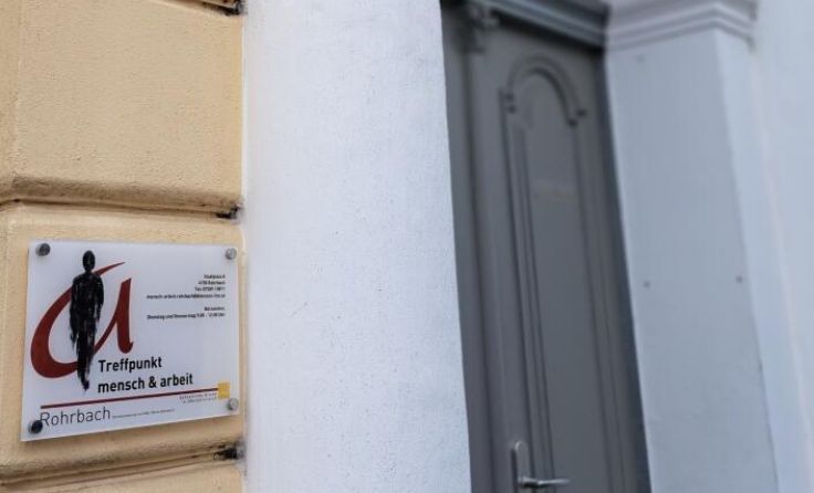 Der Treffpunkt mensch&arbeit im Stöckl ist Start und Ziel des Care-Rundgangs. (Foto: Gahleitner)