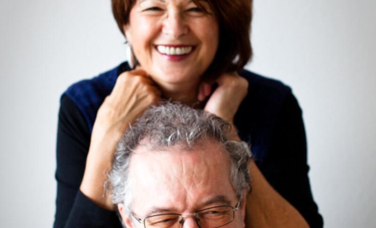 Gerlinde und Werner Rohrhofer lesen in der Kunsthalle. (Foto: Rohrhofer)