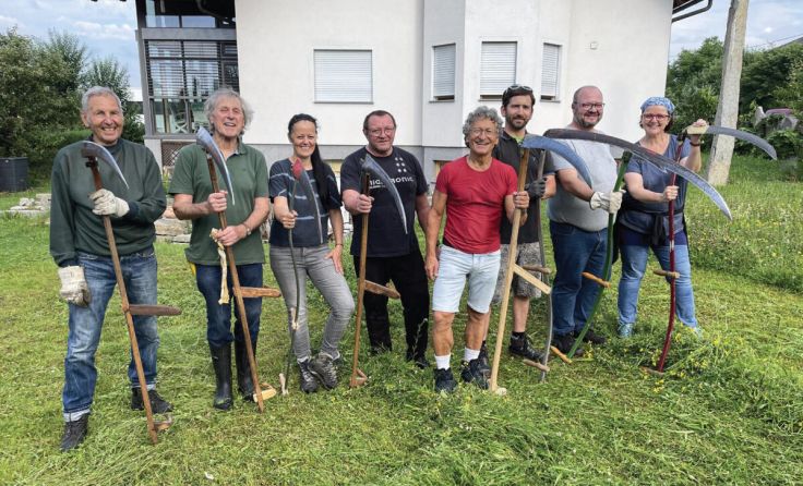 Schöne Wiesen brauchen gute Pflege. (Foto: Zukunft Leben)