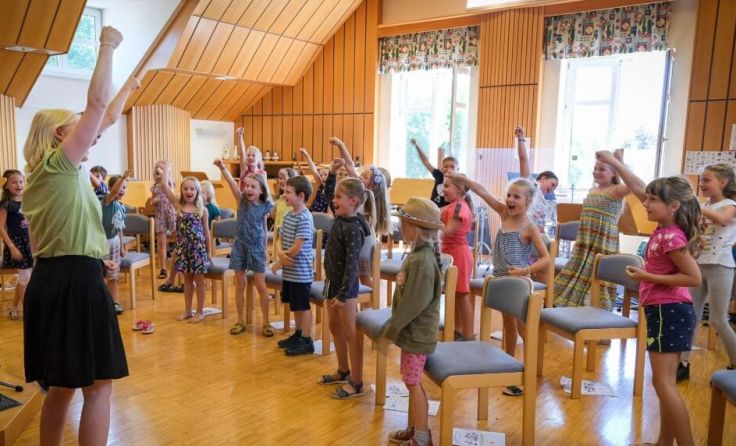 Kinder können wieder erste Chorerfahrungen sammeln. (Foto: privat)