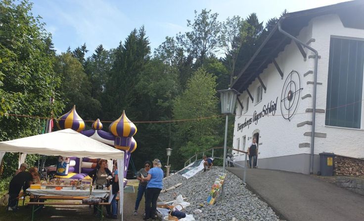 Das Schützenhaus wird wieder zum Schauplatz fürs Sommerfest. (Foto: Miesbauer)