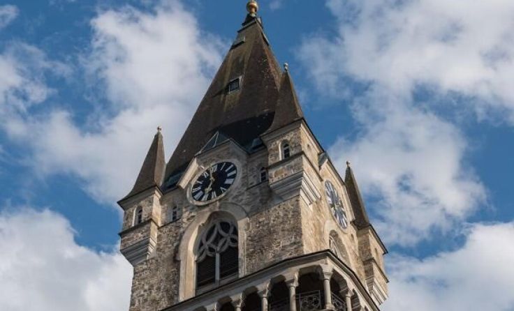 Der Haslacher Kirchturm wird am 31. August zum Klangturm. (Foto: Sigi Tomaschko)