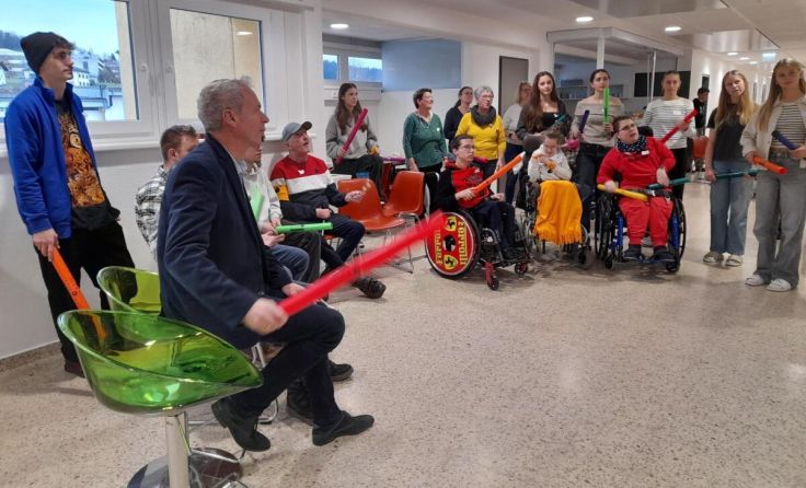 Vorweihnachtsfeier im Rohrbacher Gymnasium (Foto: BG/BRG Rohrbach)
