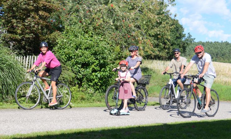 Die Grünen Alberndorf laden zur gemeinsamen Radtour. (Foto: Grüne Alberndorf/Chr. Leonfellner)