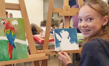 Einblick ins Gymnasium Rohrbach