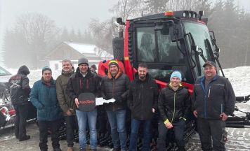 Neues Pistengerät für das Nordische Zentrum Böhmerwald
