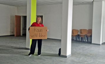 Raum im Caritas-Zentrum Rohrbach wartet auf gute Ideen zur künftigen Nutzung