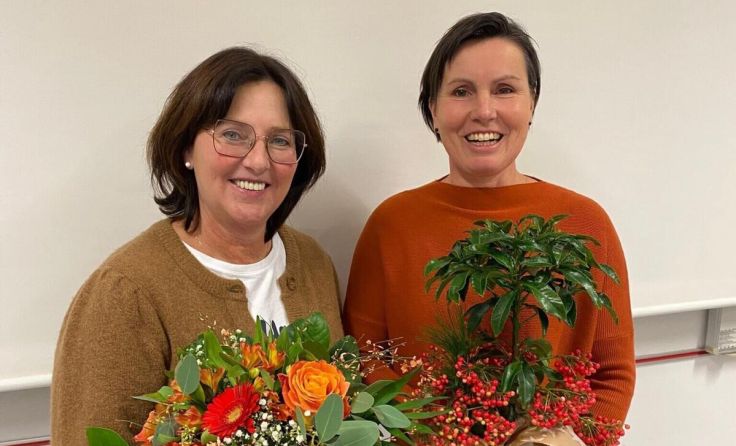 Ingrid Egger (r.) folgt auf Andrea Hintenberger (l.) (Foto: Hintenberger)