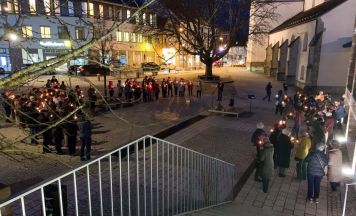 Gelungene Mahnwache für den Frieden