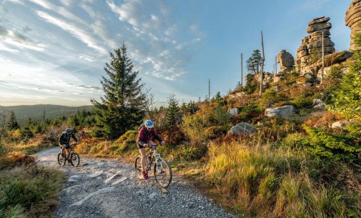 Radeln am Dreisessel im Bayerischen Wald (Foto: Edlgütl Hideaway)