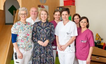 Haberlander im Austausch mit Rohrbacher Spitalspersonal