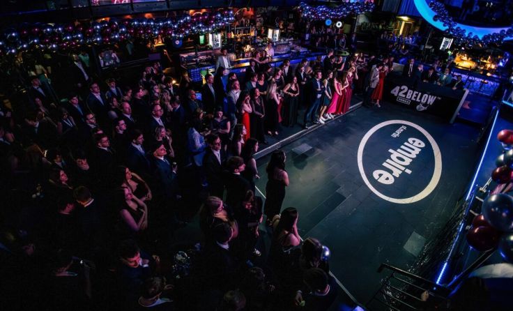 Volles Haus beim ersten Lehrlingsball im empire. (Foto: David Pichler)