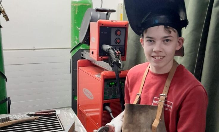 Die PTS-Schüler konnten unterschiedliche Schweißverfahren ausprobieren. (Foto: PTS Aigen-Schlägl)