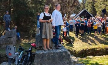 Grenzüberschreitender Schwemmkanalweg bei St. Oswald eröffnet