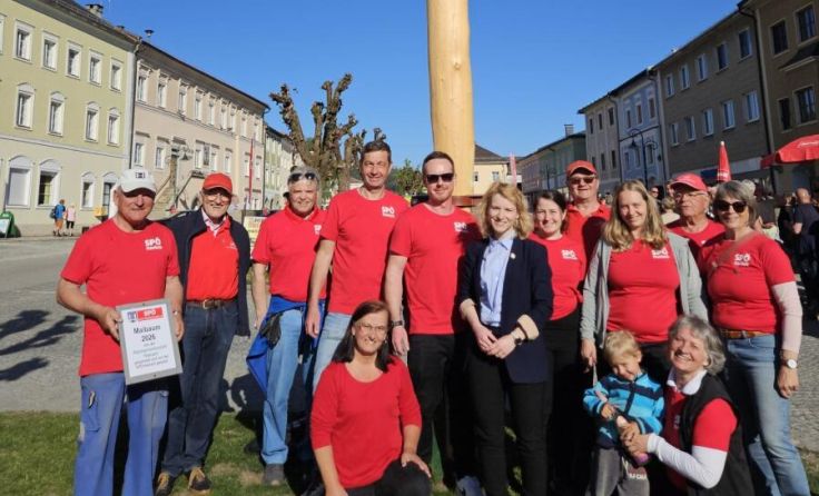 Sozialdemokraten des Bezirkes Rohrbach feierten den 1. Mai. (Foto: SPÖ Bezirk Rohrbach)