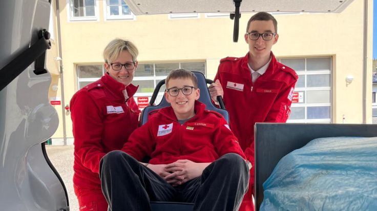 Helfen gehört bei Familie Stadler zum Alltag