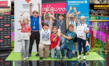 Alle drei Pinguincup-Siegerteams kommen aus dem Bezirk Rohrbach