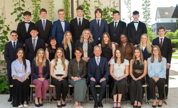 Die Absolventen der Klasse 8A (Foto: Foto Kirschner)