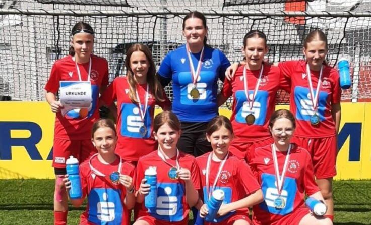 Das Mädchenteam aus dem BRG Rohrbach wurde Dritter beim Bundesfinale. (Foto: BRG Rohrbach)