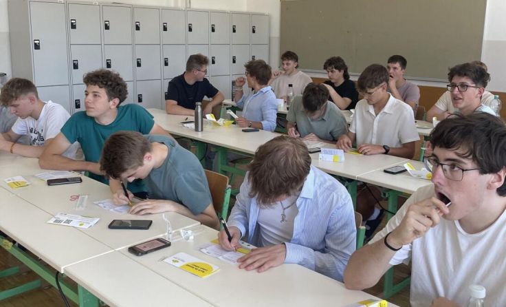 Typisierungsaktion an der HTL Neufelden (Foto: HTL Neufelden)