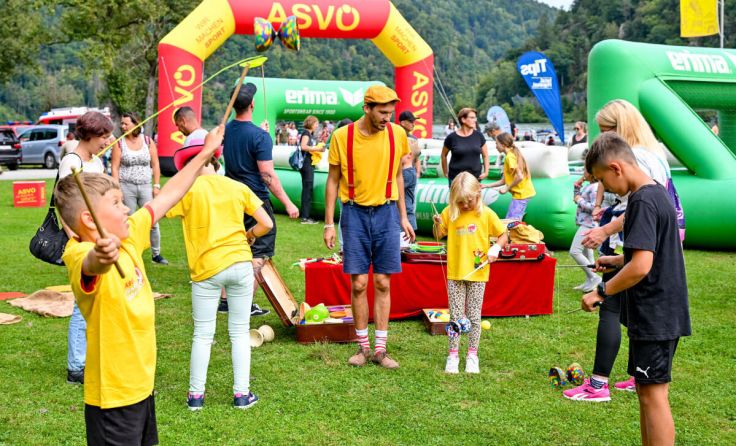Für Spiel, Spaß, Spannung auf der Donauwiesn ist wieder gesorgt. (Foto: ASVÖ)