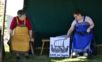 Gelebte Inklusion beim Wikingerfest im Lebenshilfe-Wohnhaus St. Peter