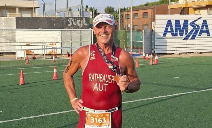 Joachim Rathbauer gewann einen Crosstriathlon in Spanien. (Foto: privat)