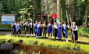 Im Böhmerwald schwimmen wieder die Scheiter