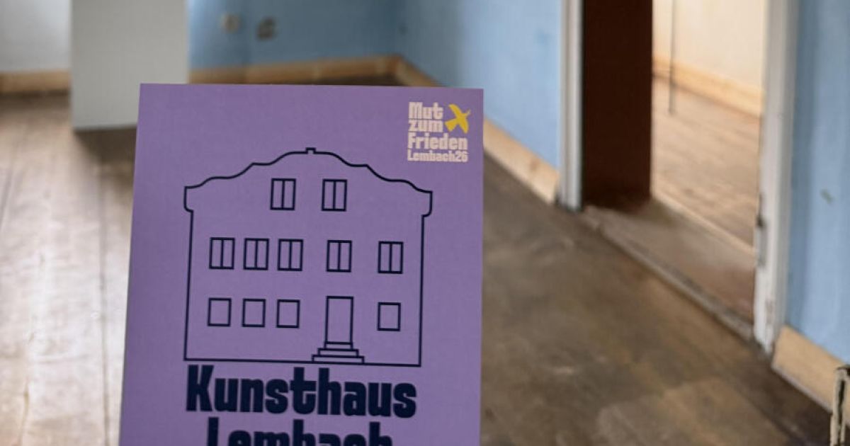 Im Kunsthaus Lembach startet ein neuer Veranstaltungsreigen