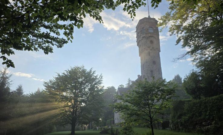 Die Ameisbergwarte wurde zur Filmkulisse. (Foto: Carolin Thummes)