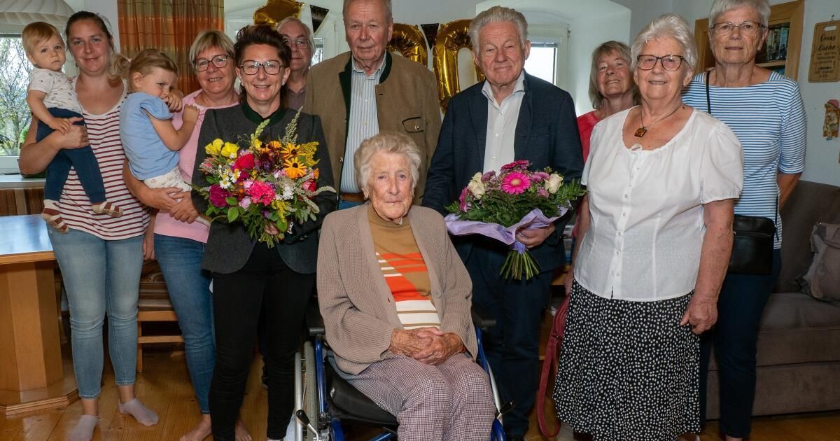 Maria Löffler aus Klaffer feierte 100. Geburtstag