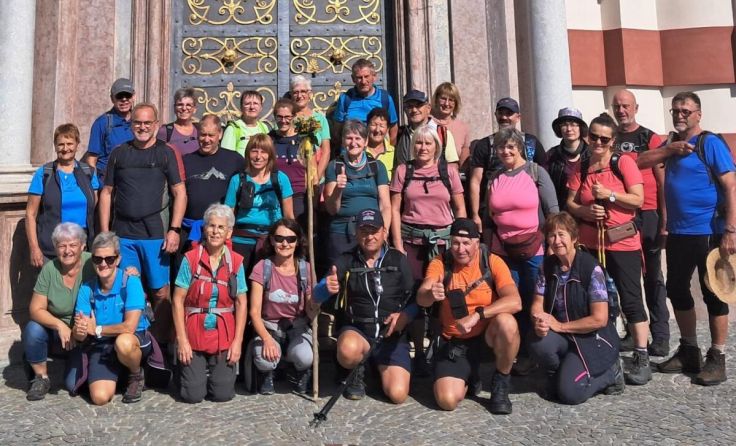 28 Pilger aus Niederkappel und Umgebung waren gemeinsam unterwegs. (Foto: privat)