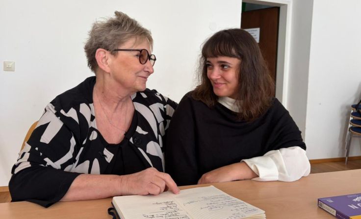 Referentin Alina Haider-Nachum ist Tochter von Hildegard Nachum (v.r.) (Foto: privat)