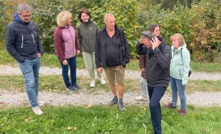 Bodenmikrofone machten das Bodenleben hörbar. (Foto: Klimabündnis OÖ)